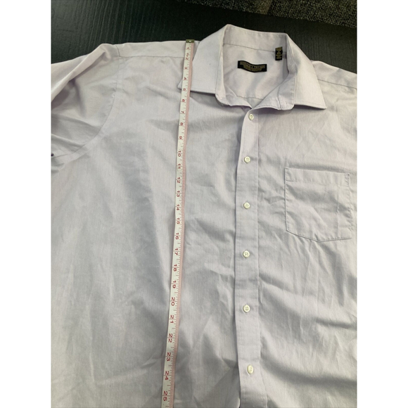 Donald Trump Men’s Dress Shirt Men 18 36/37 Button Up French Cuff - Picture 9 of 13